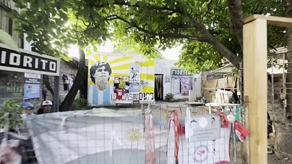Manu Chao improvisó un show en la casa de Diego Maradona en Villa Fiorito
