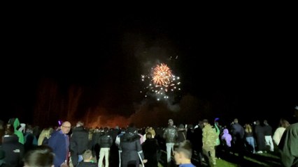 Brecon fireworks display at Dering Lines
