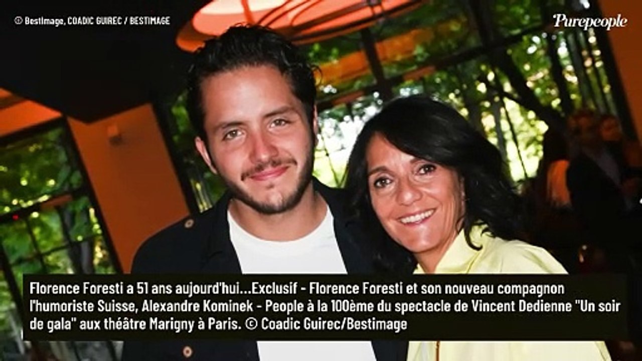 "Du plus beau au plus gros" Le jeune chéri de Florence Foresti, Alexandre Kominek, victime d'une soudaine prise de poids