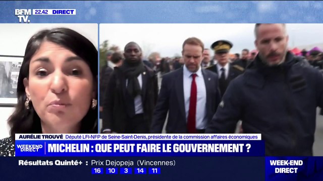 Fermeture d'usines Michelin: Une autre politique est possible , assure Aurélie Trouvé (LFI)