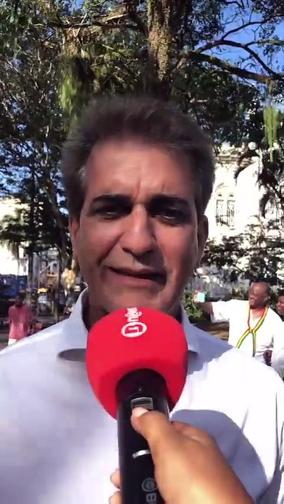 Robinson associa celebração a Revolta dos Búzios com apoio a Glauber Braga: ”Não se conformam com os donos do poder”