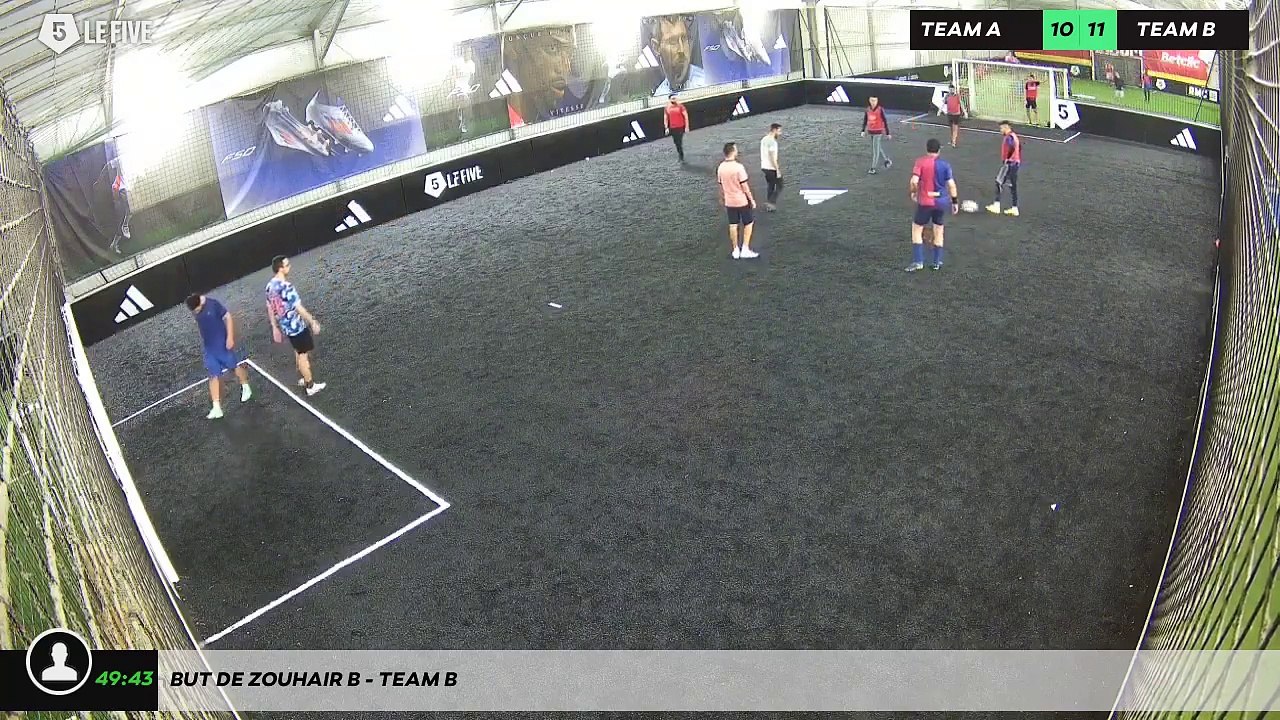 But de Zouhair B - Team B