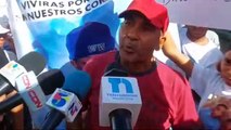 Policías reprimen protesta de familiares adolescente fallecido en Cabral, Barahona