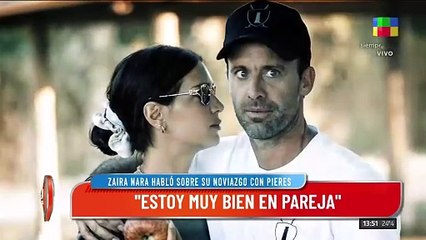 Zaira Nara: “Estoy feliz de que mi hermana esté en Argentina y que se mande todas estas cosas”