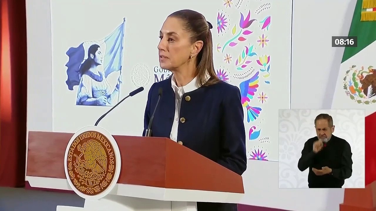 Sheinbaum dice que estrategia de seguridad en sexenio de AMLO bajó homicidios