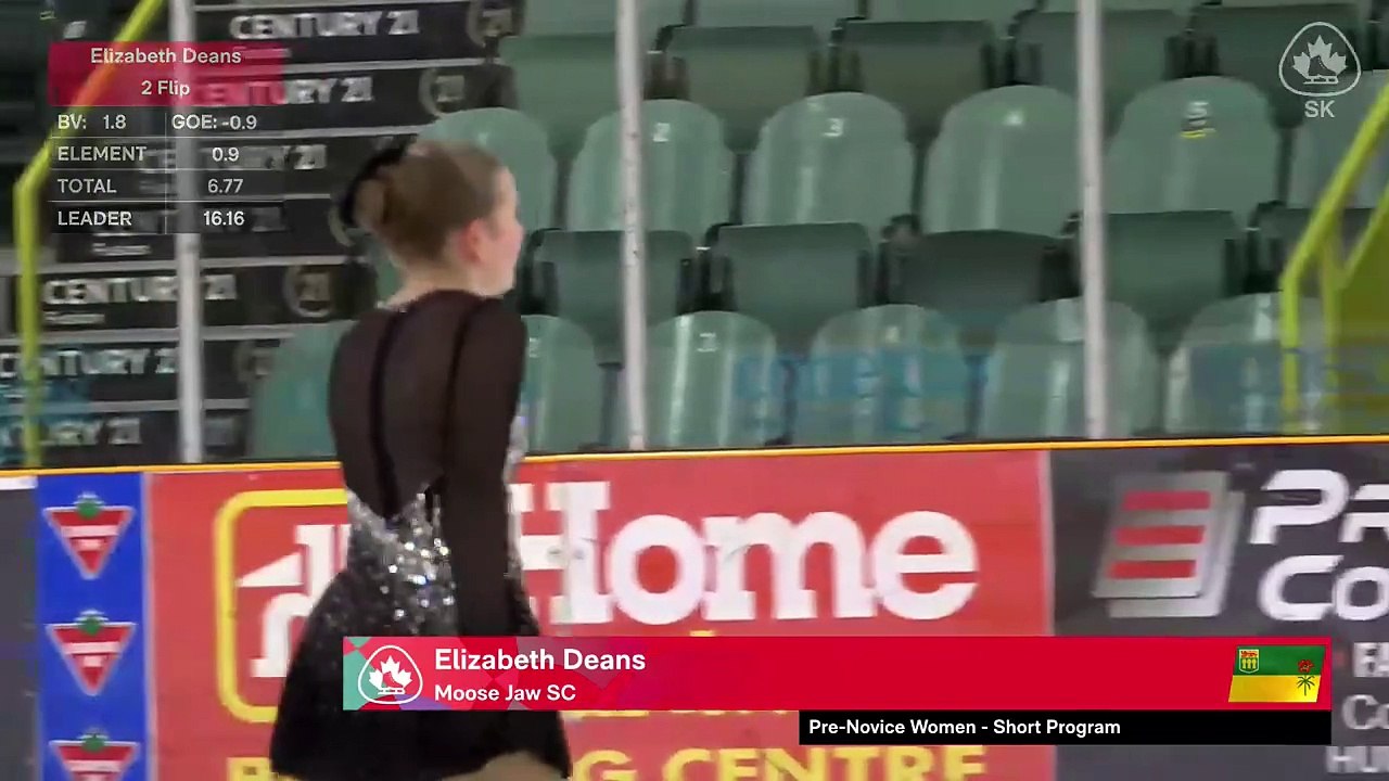 Pre Novice Women SP - 2025 Skate Saskatchewan Sectionals