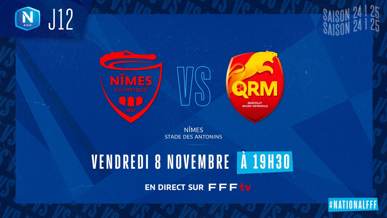 J12 I Nîmes Olympique – Quevilly Rouen Métropole (0-2)