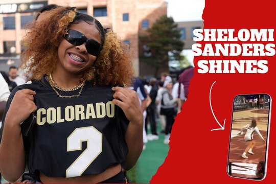 Deion Sanders daughter Shelomi hustles up and down the court and shines in her debut for Alabama A&M's basketball team