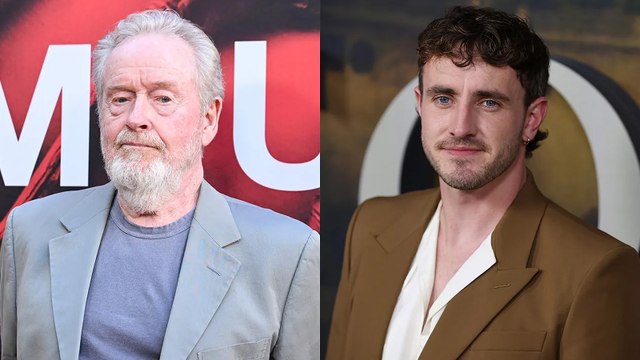 Ridley Scott and Paul Mescal to Re-Team After 'Gladiator II for 'The Dog Stars' | THR News Video
