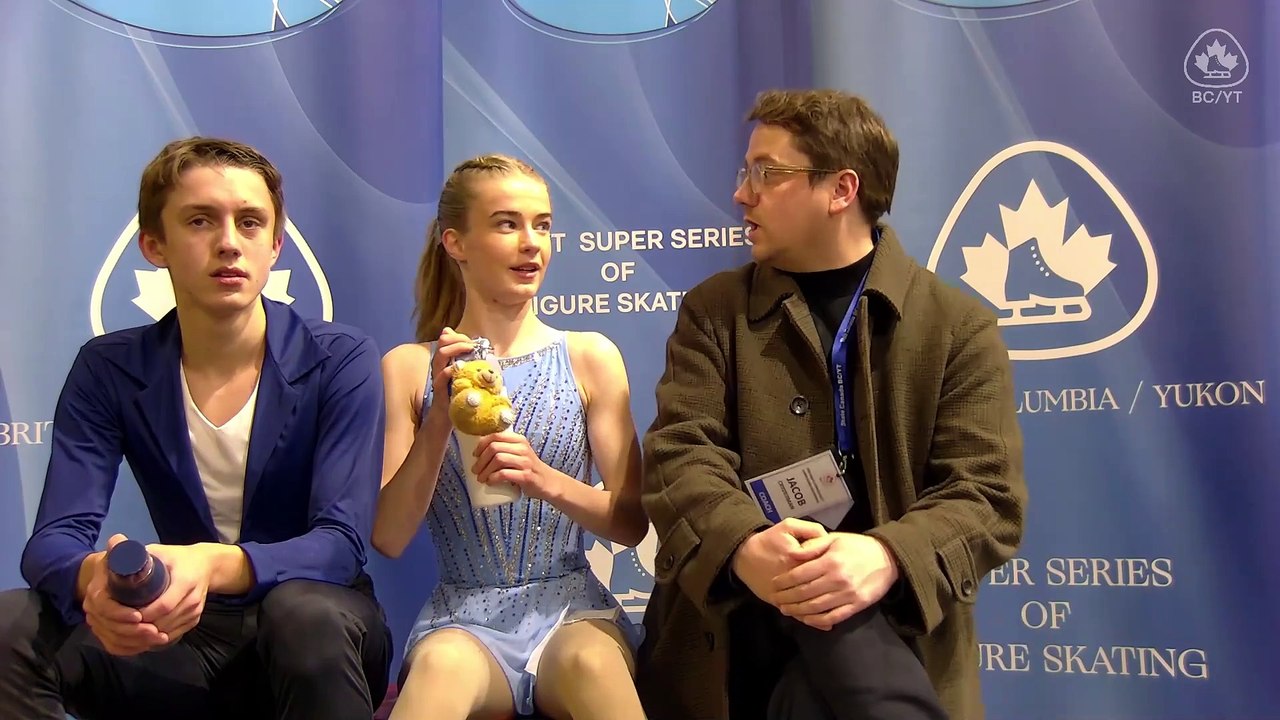 Juvenile Pairs, Pre-Novice Pairs and Novice Pairs Free Program 2025 Skate Canada BC/YT Super Series Sectionals - Meeker Arena