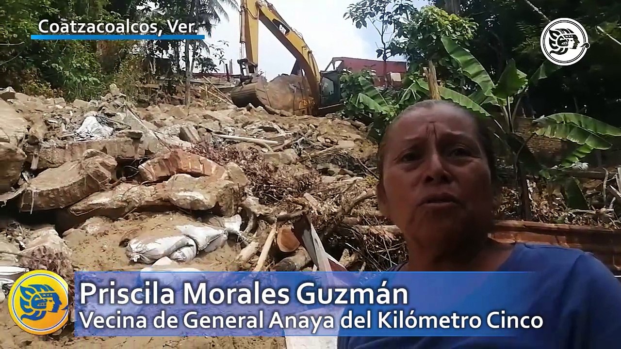 Vecinos del Kilómetro Cinco temen más deslaves; piden agilizar instalación de tubería