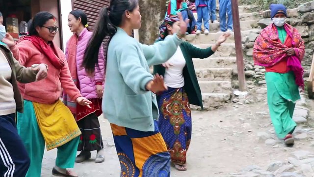 Traditional Cultural Nepalese Music and Dance | Fun in Nepalese Wedding |