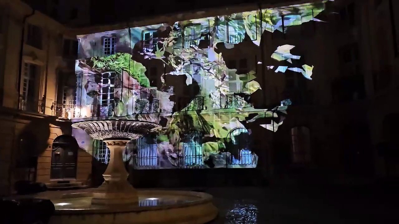 Biennale d'aix en provence - Parcours d'arts numériques et lumineux 8nov2024