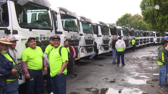 Guadalajara se prepara para rentar 160 camiones recolectores de basura