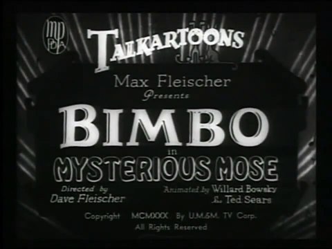 Betty Boop #4 - Mysterious Mose (1930-12-29)