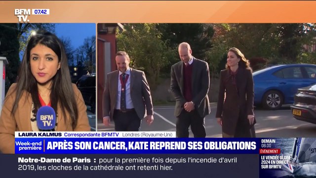 Deux mois après la fin de sa chimiothérapie, la princesse Kate reprend ses obligations publiques