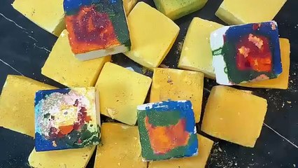 Asmr crushing breaking crunchy chalk