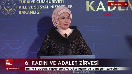 Emine Erdoğan: Yapay zeka ve dijitalleşme bir dönüşüm sürecidir