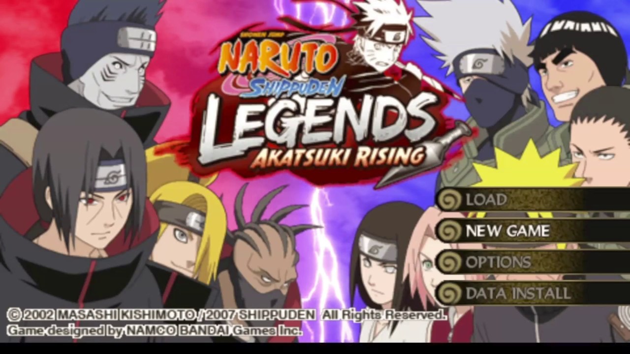 Naruto Shippuden - Legends: Akatsuki Rising - Aventura Épica e Batalhas Incríveis! PSP 🎮🔥