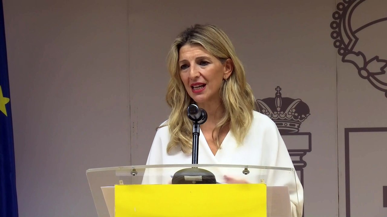 Yolanda Díaz anuncia un escudo laboral"por la dana desde el 29 de octubre