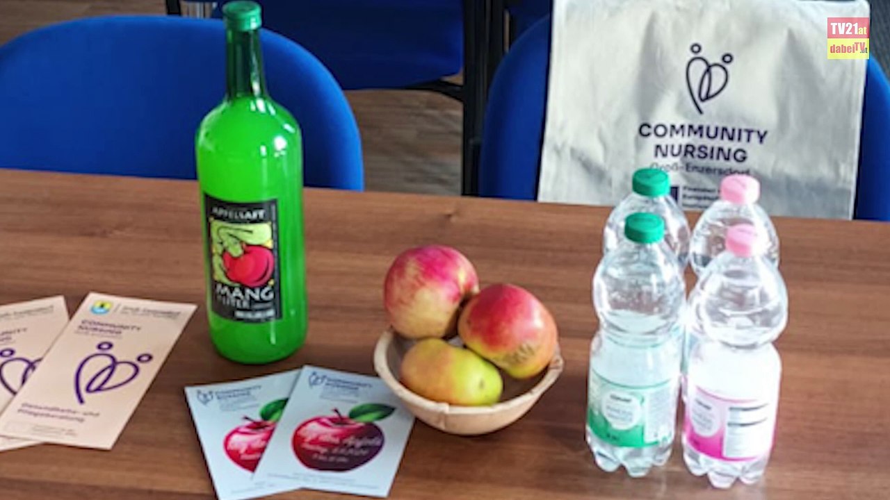 Tag des Apfel mit den Community Nurses in Groß-Enzersdorf