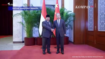 Isi Pertemuan Presiden Prabowo dengan Ketua Kongres Rakyat Nasional Zhao Leji