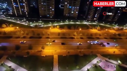 Düğün Konvoyundaki Trafik Kazası Kameralara Yansıdı