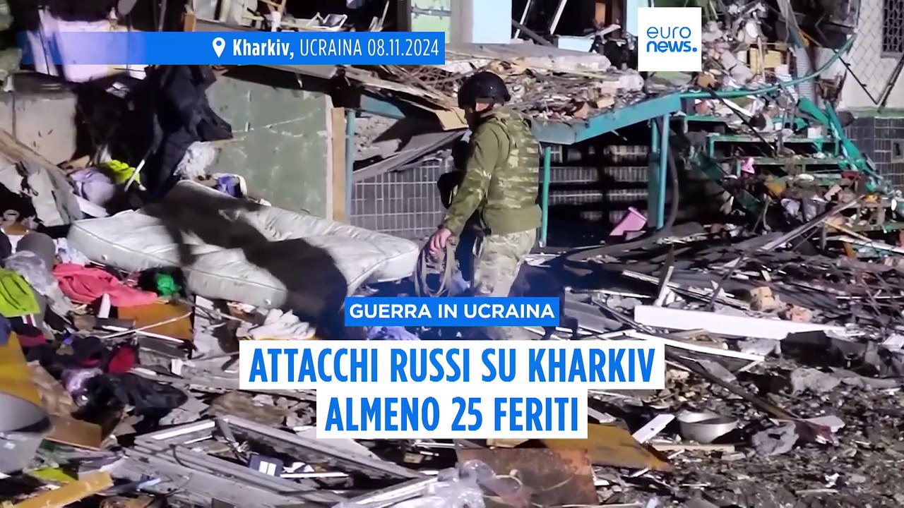 Ucraina, 25 feriti in attacchi russi a Kharkiv, Borrell a Kiev per confermare aiuti dell'Ue