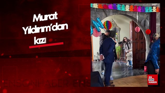 Murat Yıldırım'dan kızına doğum günü sürprizi