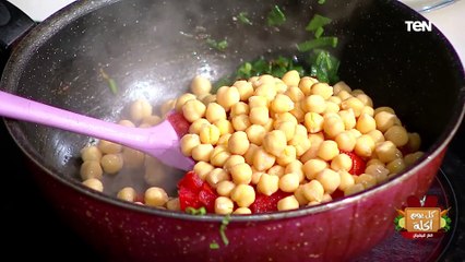 طريقة عمل البطاطا بحشوة الحمص والبصل