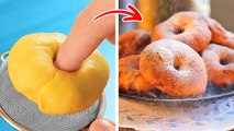 Do you want to try these fluffy donuts now? Yummy food frying ideas you'll love!