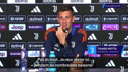 Motta : "Je ne veux pas être simplement de passage ici"