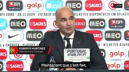 Martinez heureux pour Amorim