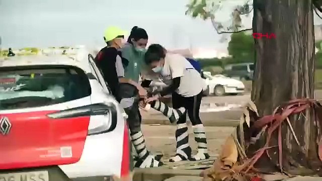 İspanya'da yaralar sarılmaya çalışılıyor! Binlerce kişi sokakları böyle temizledi