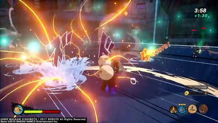 NARUTO TO BORUTO_ SHINOBI STRIKER Mission de rang B Assaut de la Forteresse de l'Akatsuki avec Gaara