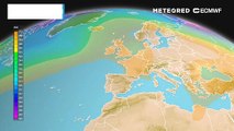 Evolución los próximo días de la Temperatura a unos 5000 metros de altura