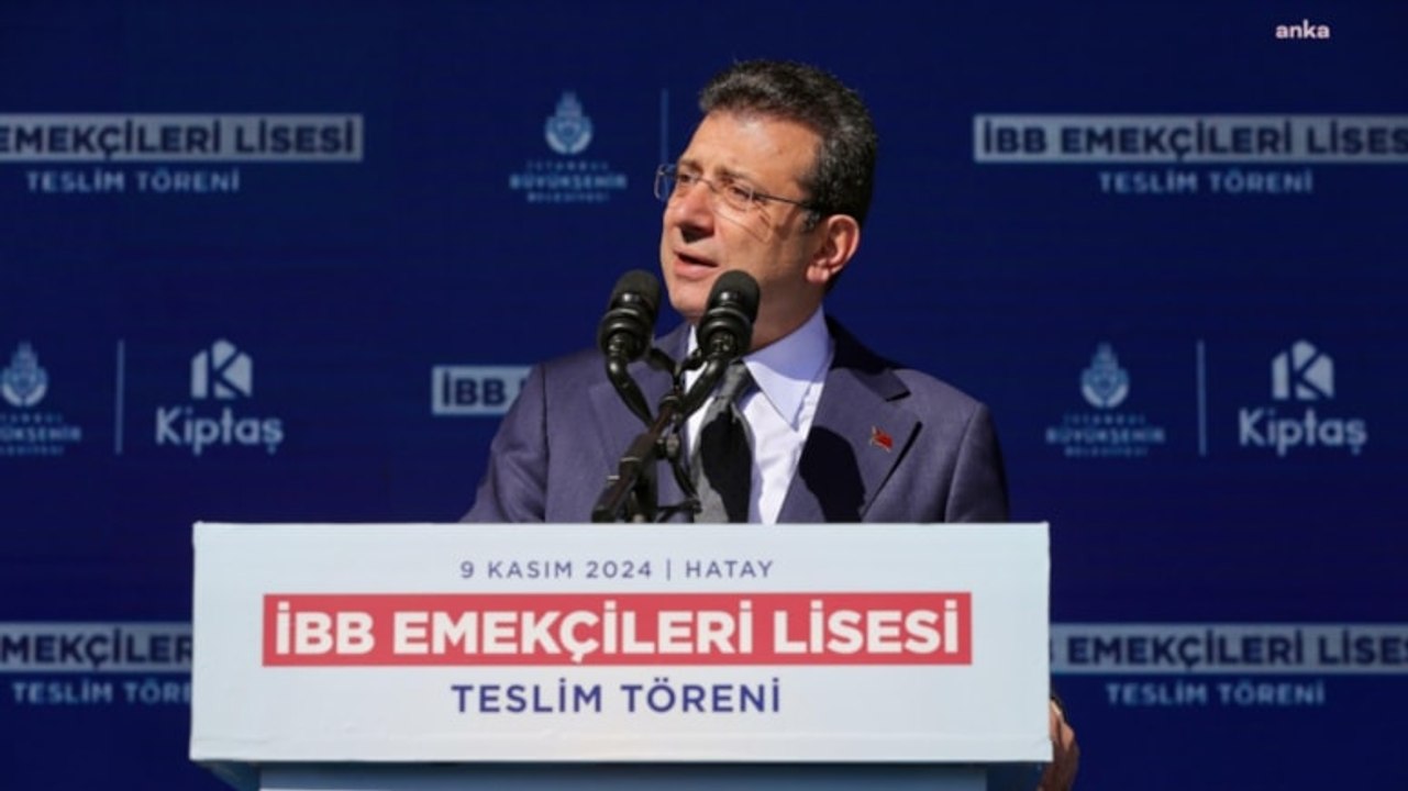 İmamoğlu: "Neşesi ortak, derdi ortak bir Türkiye özlemindeyiz"