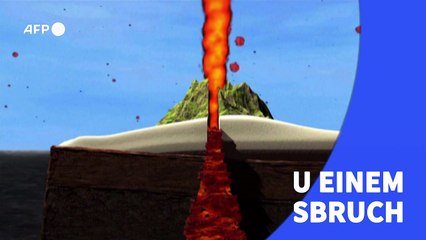 Videografik: So kommt es zu einem Vulkanausbruch