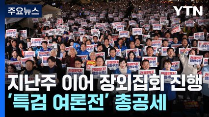 민주, 2주 연속 장외로...'특검 여론전' 총공세 / YTN