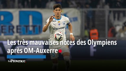 Les très mauvaises notes des Olympiens après OM-Auxerre