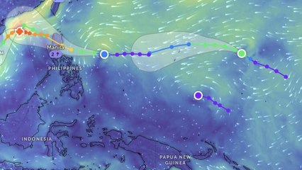 Hai cơn bão mới hình thành ở tây bắc Thái Bình Dương