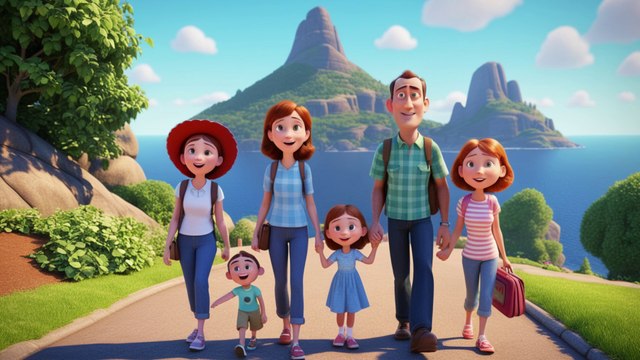 Aile Gezisi Çocuk Şarkısı | çocuk video müzikleri, çocuk video şarkıları, çocuk videoları