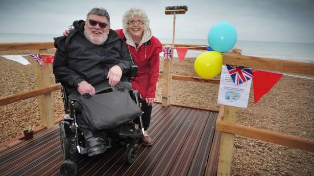 The soft opening of Bexhill Beach Garden, in East Sussex, on November 9 2024