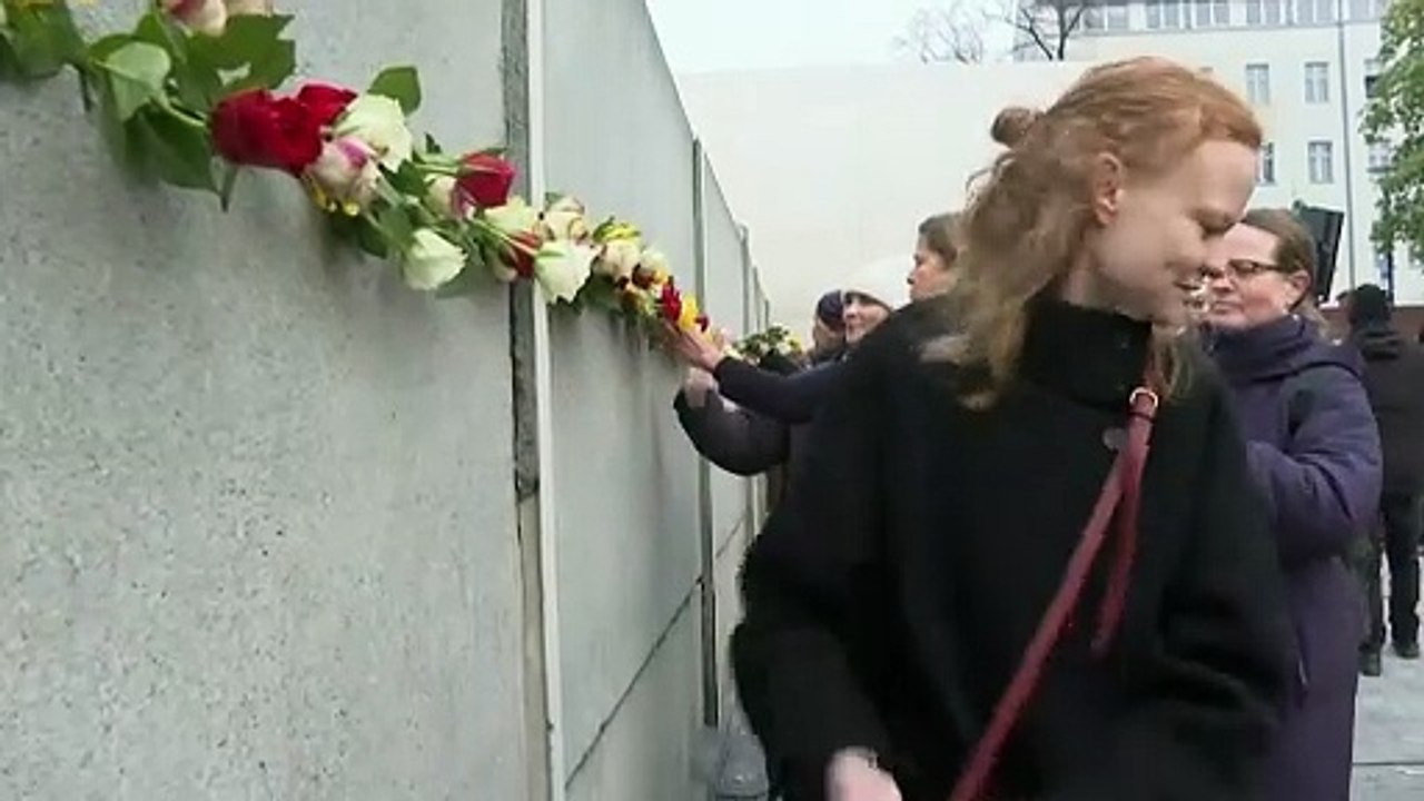 35 Jahre Mauerfall: Gedenkzeremonie in Berlin