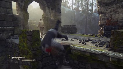 UnCharted 4 Stealth Hard Mode - Bridge PC Fight  #gaming#pcgaming#gameplay#uncharted4