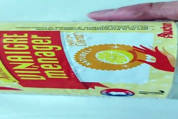 AUCHAN Authentique vinaigre ménager au citron 1l