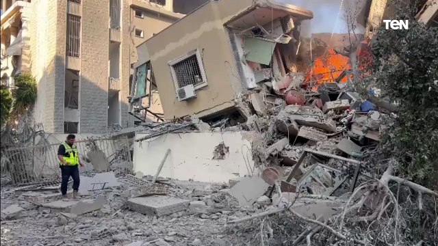 غارة إسرائيلية تستهدف منطقة الحوش في قضاء صور جنوب لبنان