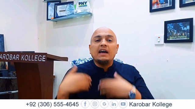 Afzal Raza Attari Visits Karobar Kollege for an Evening with Dr. Tayyab Qazi! | Karobar Kollege |