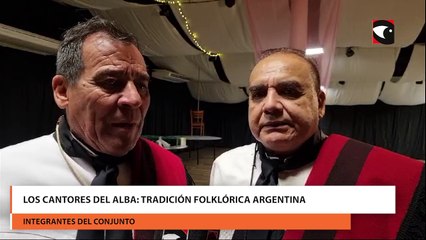 Los Cantores del Alba tradición folklórica argentina