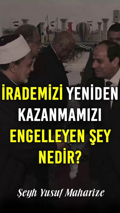 İrademizi Yeniden Kazanmamızı Engelleyen Şey Nedir?!